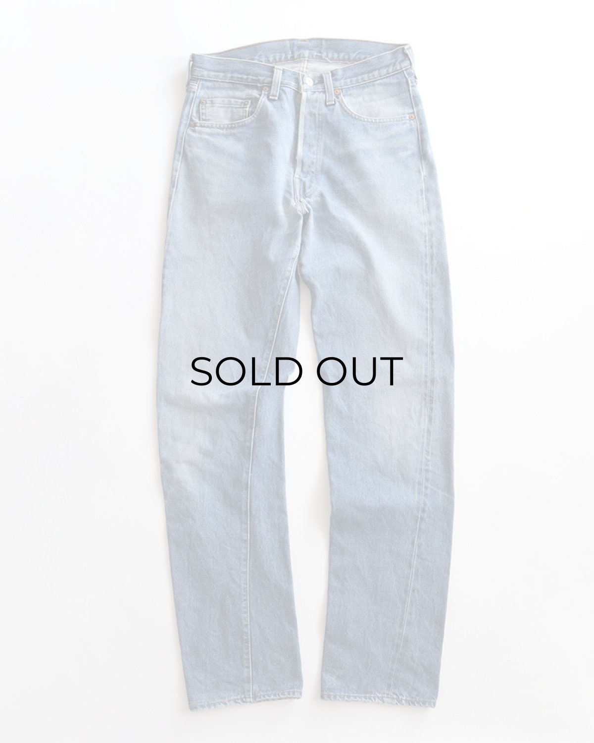 画像1: 80's LEVI'S 501 DENIM PANTS "RED LINE" "made in USA" 【W32 x L35 程度】 (1)