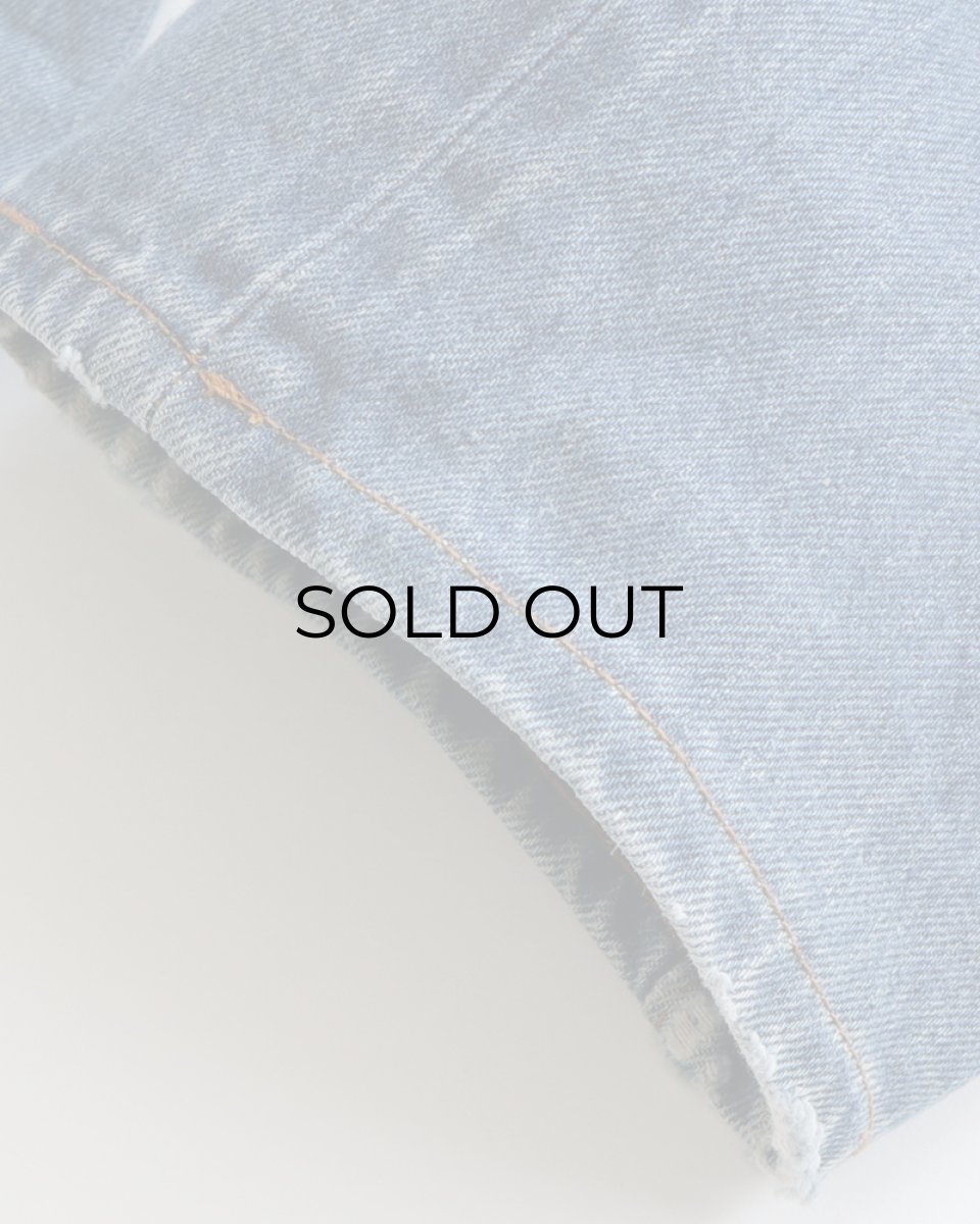 画像11: 80's LEVI'S 501 DENIM PANTS "RED LINE" "made in USA" 【W32 x L35 程度】 (11)