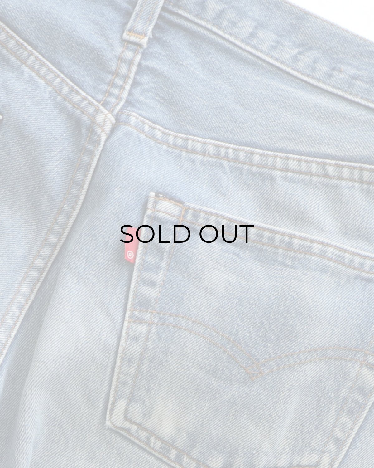 画像7: 80's LEVI'S 501 DENIM PANTS "RED LINE" "made in USA" 【W32 x L35 程度】 (7)