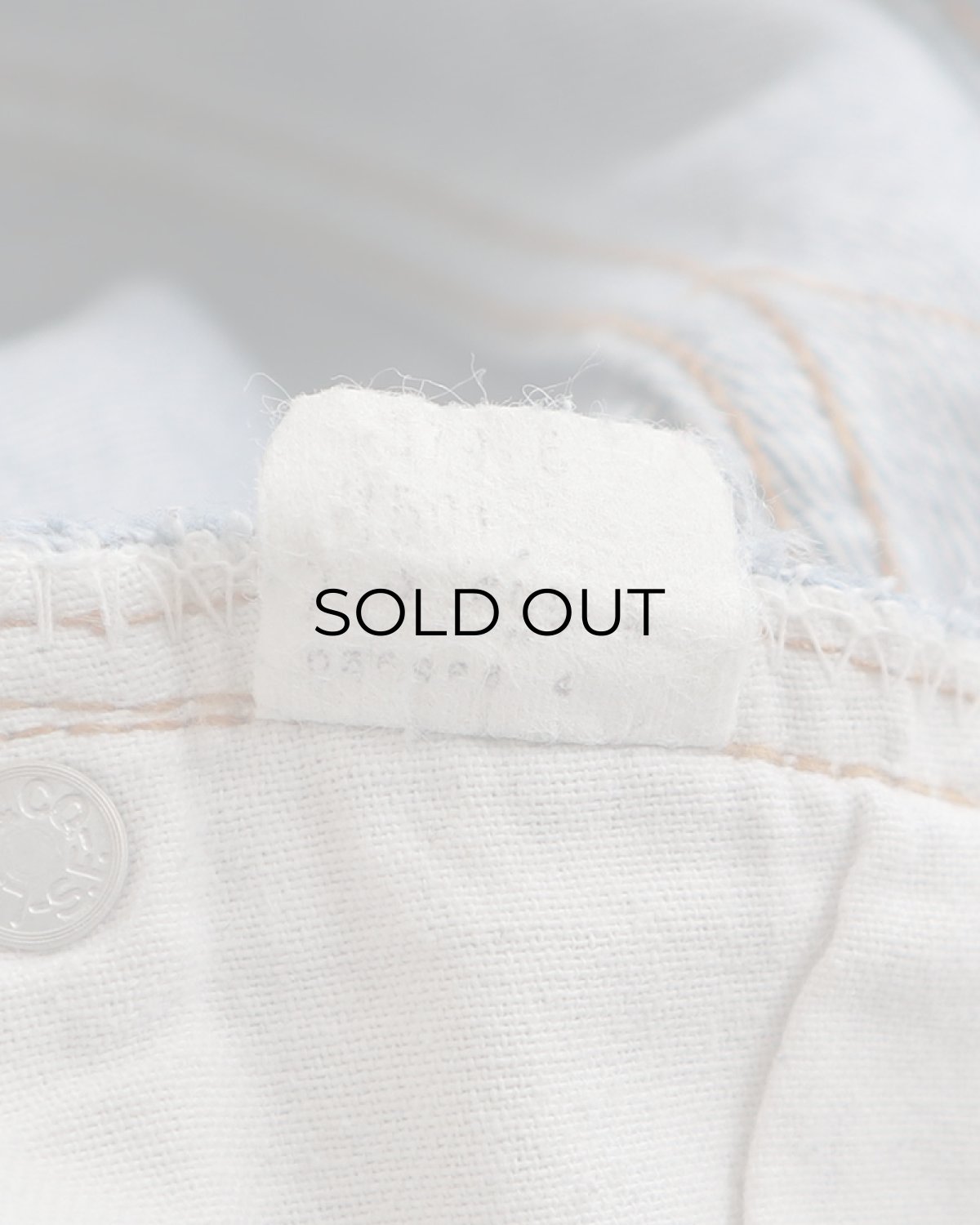 画像10: 80's LEVI'S 501 DENIM PANTS "RED LINE" "made in USA" 【W32 x L35 程度】 (10)