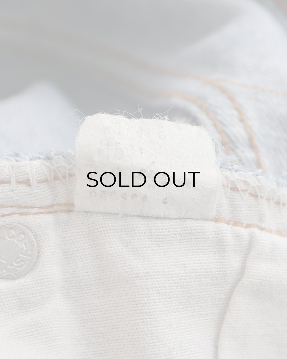 画像10: 80's LEVI'S 501 DENIM PANTS "RED LINE" "made in USA" 【W32 x L35 程度】 (10)