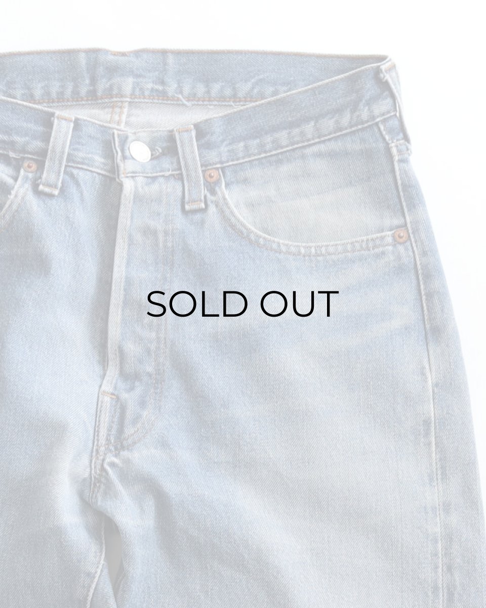 画像3: 80's LEVI'S 501 DENIM PANTS "RED LINE" "made in USA" 【W32 x L35 程度】 (3)