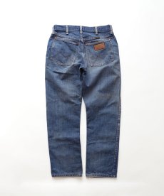 画像2: 70's MAVERICK COTTON BROKEN DENIM 5-POCKET PANTS 【SIZE : W30 x L28.5 程度】 (2)