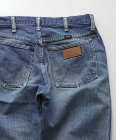 画像6: 70's MAVERICK COTTON BROKEN DENIM 5-POCKET PANTS 【SIZE : W30 x L28.5 程度】 (6)