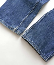 画像15: 70's MAVERICK COTTON BROKEN DENIM 5-POCKET PANTS 【SIZE : W30 x L28.5 程度】 (15)