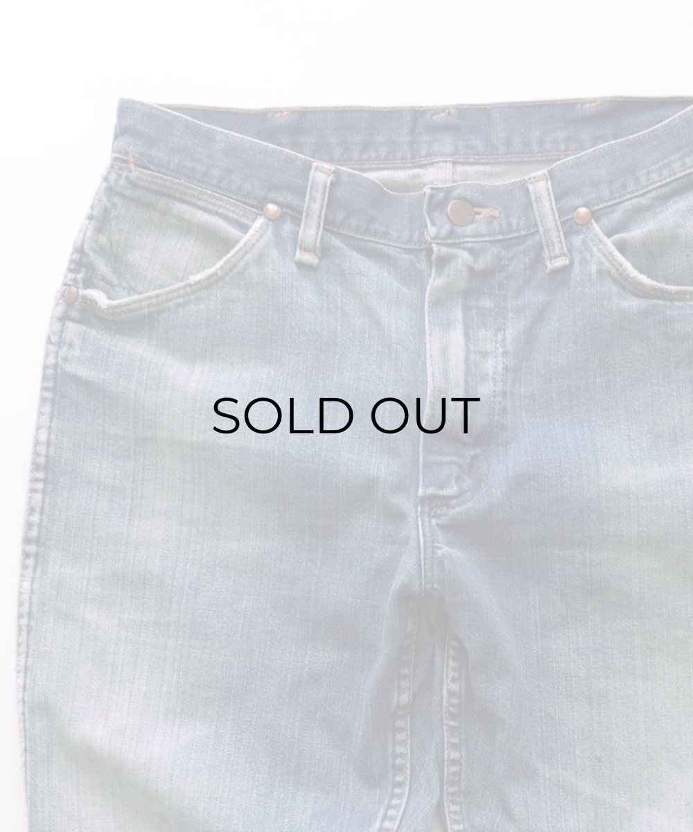 画像3: 70's MAVERICK COTTON BROKEN DENIM 5-POCKET PANTS 【SIZE : W30 x L28.5 程度】 (3)