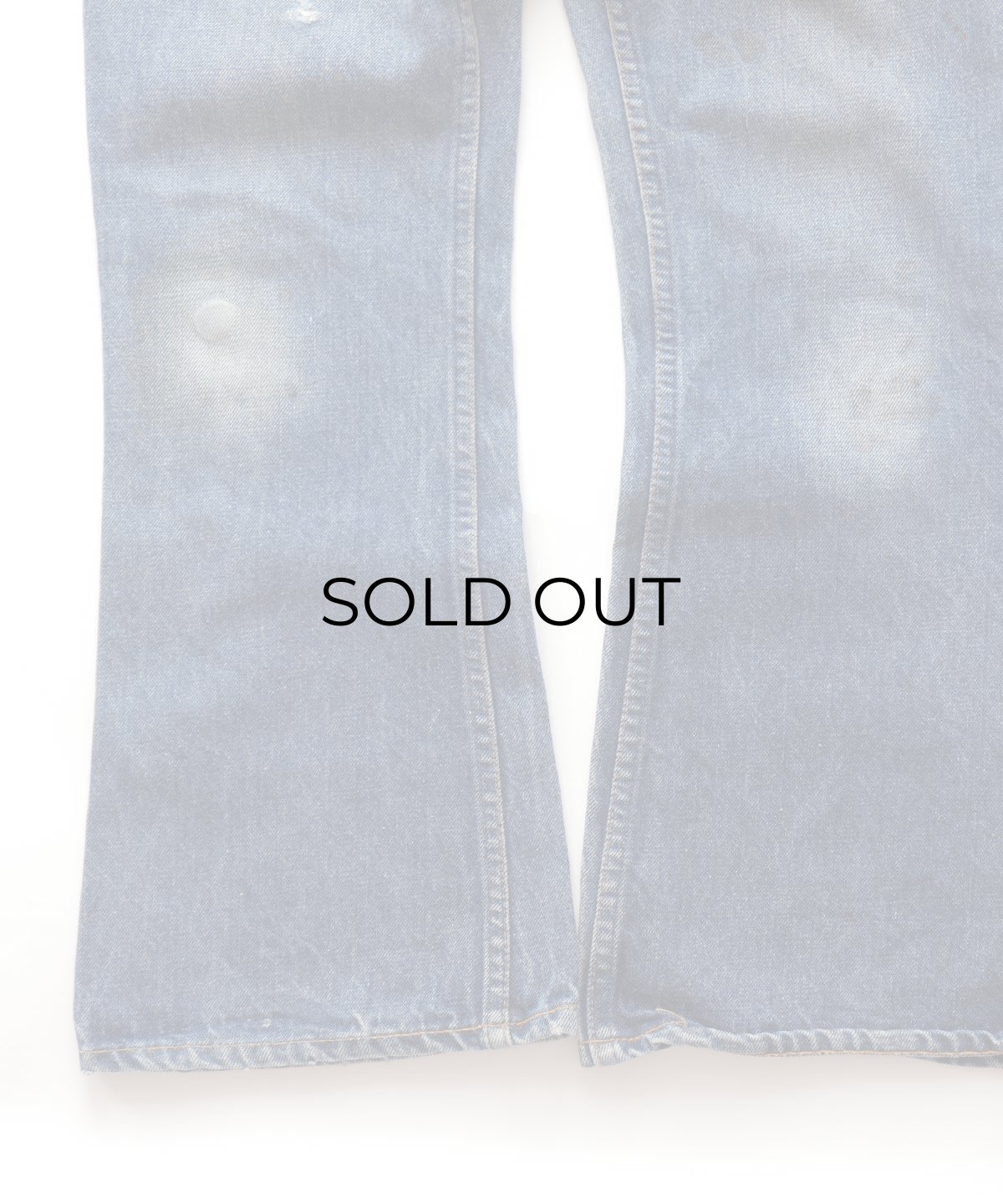 画像5: 80's LEVI'S 646 DENIM FLARE PANTS "made in USA" 【W31 x L27.5 程度】 (5)