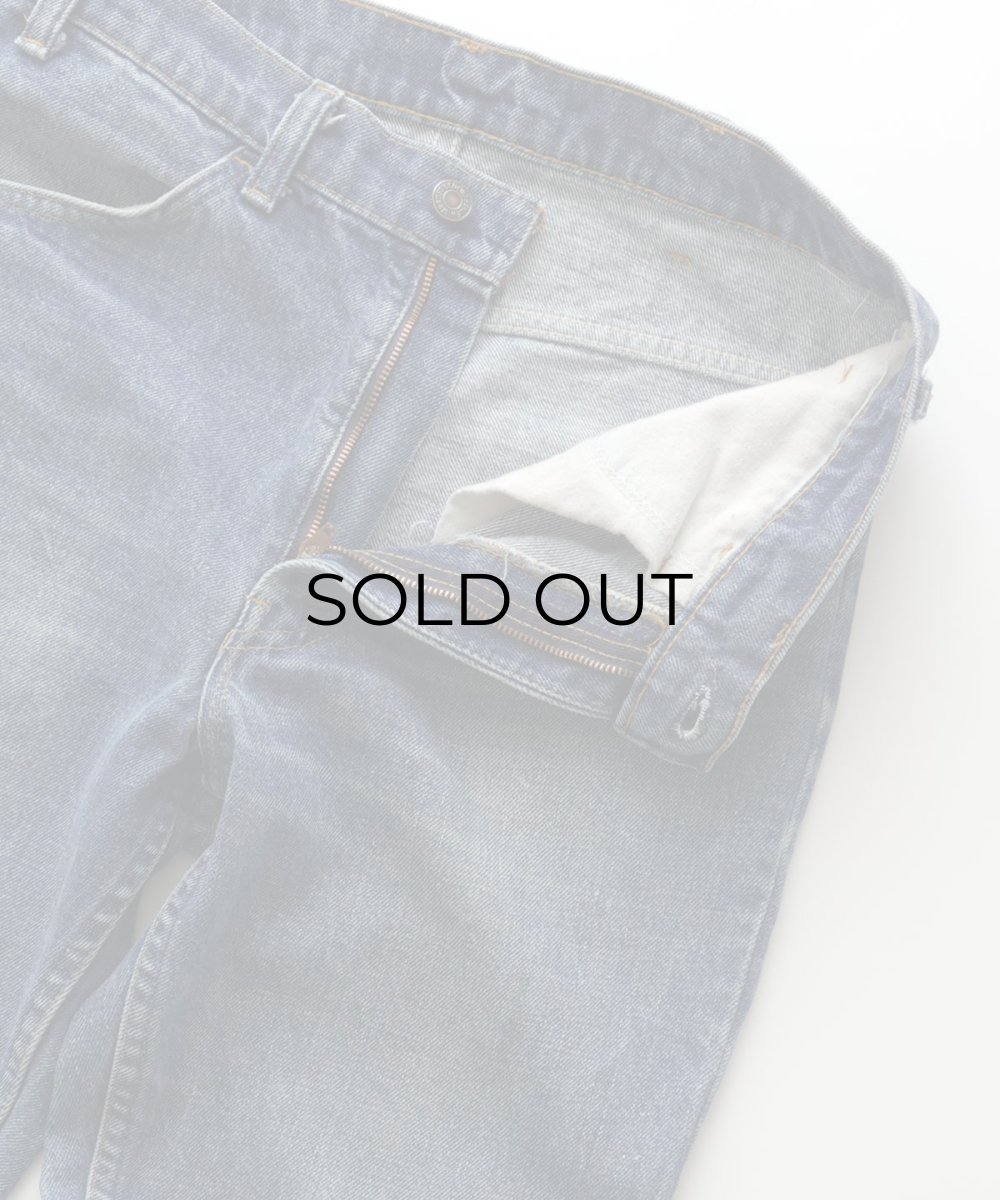 画像4: 80's LEVI'S 646 DENIM FLARE PANTS "made in USA" 【W31 x L27.5 程度】 (4)