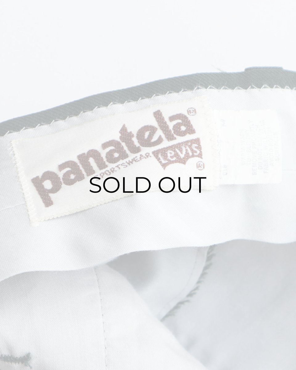 画像8: 70's LEVI'S "Panatela" POLYESTER BOOTS CUT PANTS 【SIZE : W34 x L34 程度】 (8)