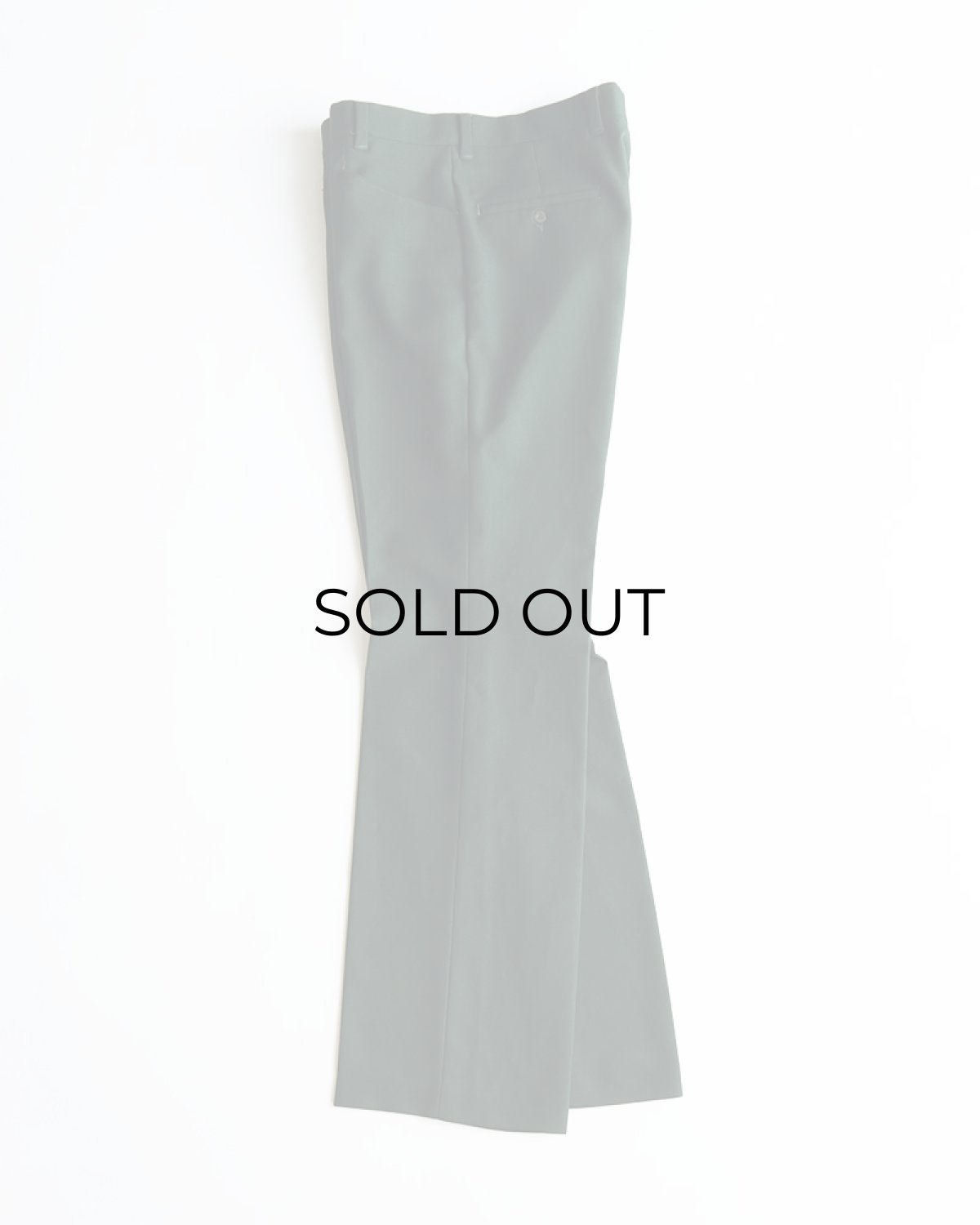 画像2: 70's LEVI'S "Panatela" POLYESTER BOOTS CUT PANTS 【SIZE : W34 x L34 程度】 (2)