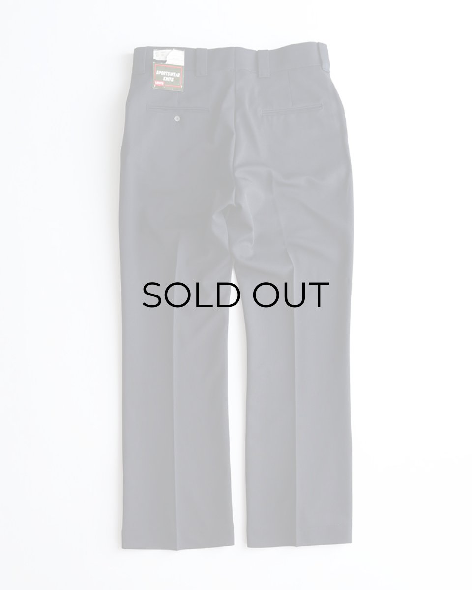 画像3: 〜80's LEVI'S "SPORTSWEAR KNITS" POLYESTER FLARE PANTS "DEADSTOCK" 【SIZE : W33 x L30 程度】 (3)