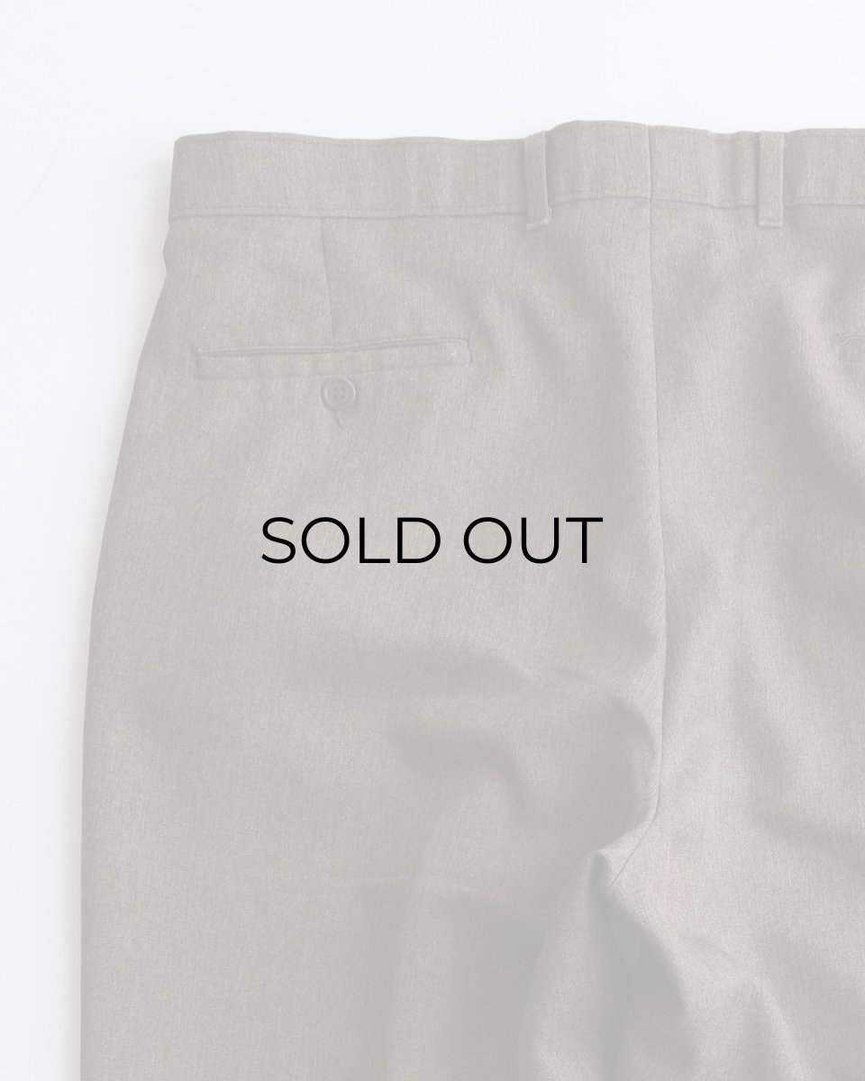 画像5: 〜90's LEVI'S "ACTION SLACKS" POLYESTER SLACKS "MADE IN USA" 【SIZE : W36 x L34 程度】 (5)