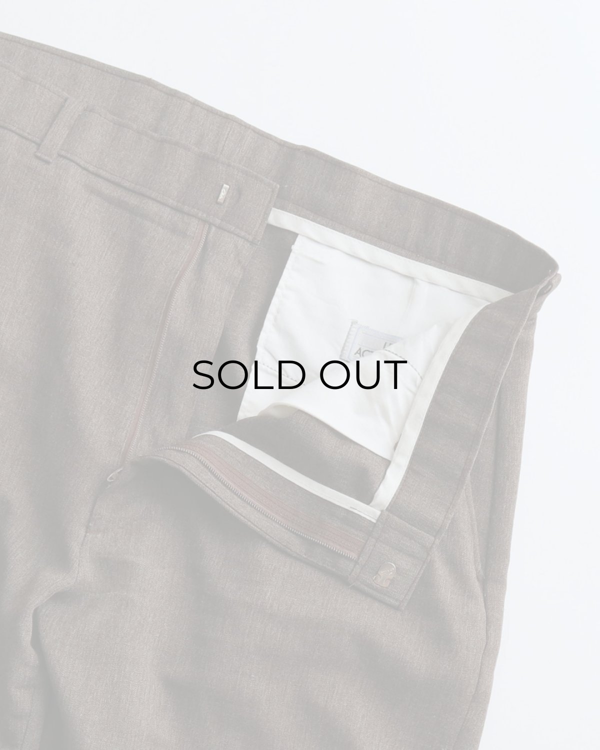 画像3: 〜90's LEVI'S "ACTION SLACKS" POLYESTER SLACKS "MADE IN USA" 【SIZE : W36 x L34 程度】 (3)