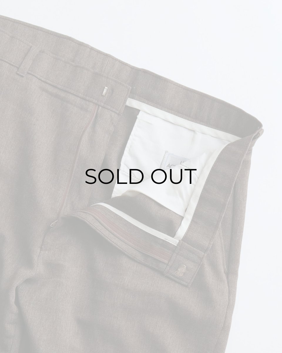 画像3: 〜90's LEVI'S "ACTION SLACKS" POLYESTER SLACKS "MADE IN USA" 【SIZE : W36 x L34 程度】 (3)