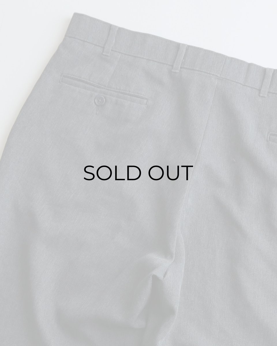 画像6: 〜90's LEVI'S "ACTION SLACKS" POLYESTER SLACKS "MADE IN USA" 【SIZE : W38 x L28.5 程度】 (6)