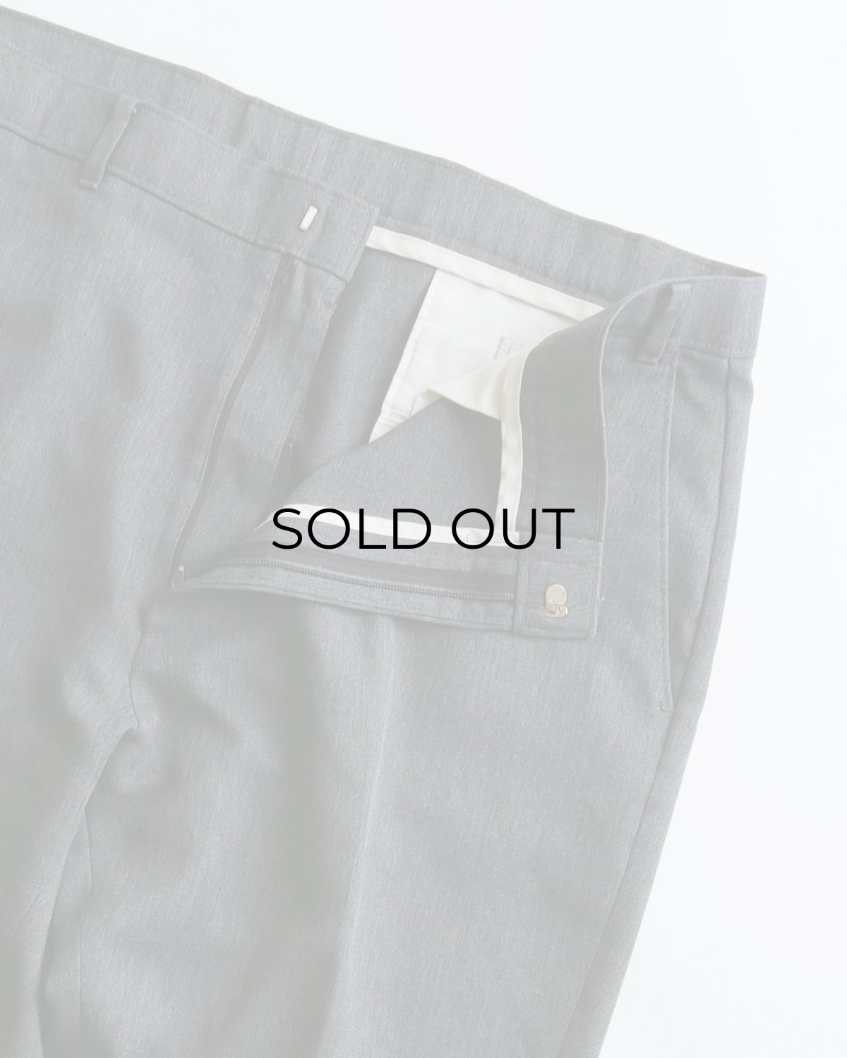 画像4: 〜90's LEVI'S "ACTION SLACKS" POLYESTER SLACKS "MADE IN USA" 【SIZE : W38 x L28.5 程度】 (4)