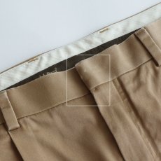 画像9: L.L. Bean COTTON TWILL TUCK PANTS【W34 x L31 程度】 (9)