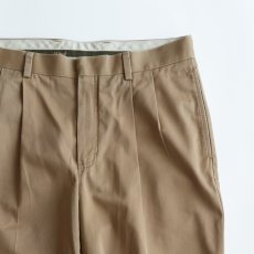 画像3: L.L. Bean COTTON TWILL TUCK PANTS【W34 x L31 程度】 (3)