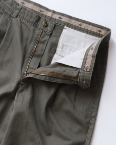 画像3: 〜00's DOCKERS COTTON TWILL TUCK PANTS【W34 x L33.5 程度】 (3)
