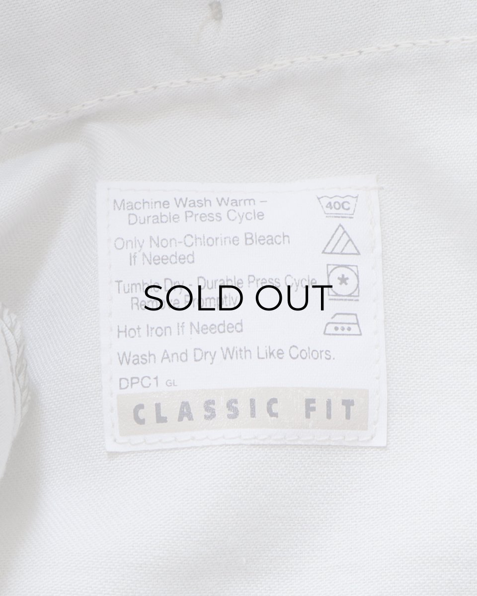 画像8: 〜00's DOCKERS COTTON TWILL TUCK PANTS【W34 x L33.5 程度】 (8)