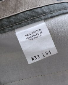 画像9: 〜00's DOCKERS COTTON TWILL TUCK PANTS【W34 x L33.5 程度】 (9)