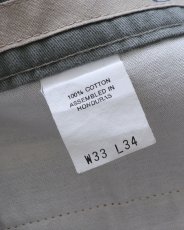 画像9: 〜00's DOCKERS COTTON TWILL TUCK PANTS【W34 x L33.5 程度】 (9)