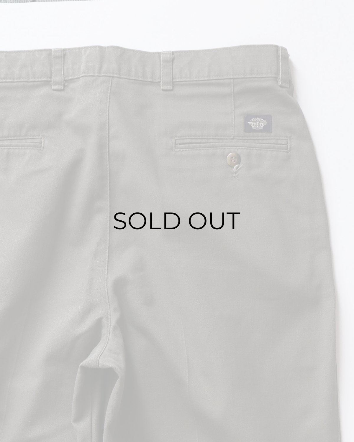 画像5: 〜00's DOCKERS COTTON TWILL TUCK PANTS【W34 x L33.5 程度】 (5)