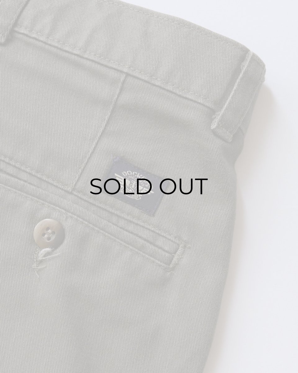 画像6: 〜00's DOCKERS COTTON TWILL TUCK PANTS【W34 x L33.5 程度】 (6)