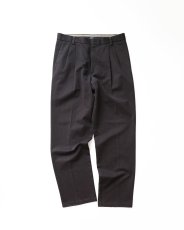 画像1: DOCKERS COTTON POLYESTER TWILL TUCK SLACKS【W35 x L34 程度】 (1)