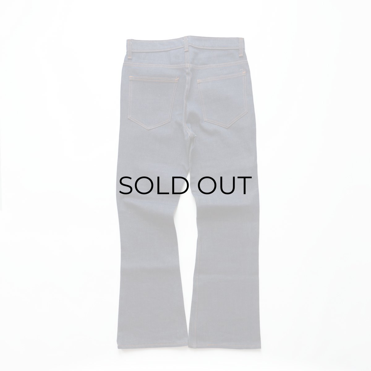 画像3: 70's SEARS "The Mens Store" DENIM FLAIR PANTS "DEADSTOCK"【W32 x L31 程度】 (3)