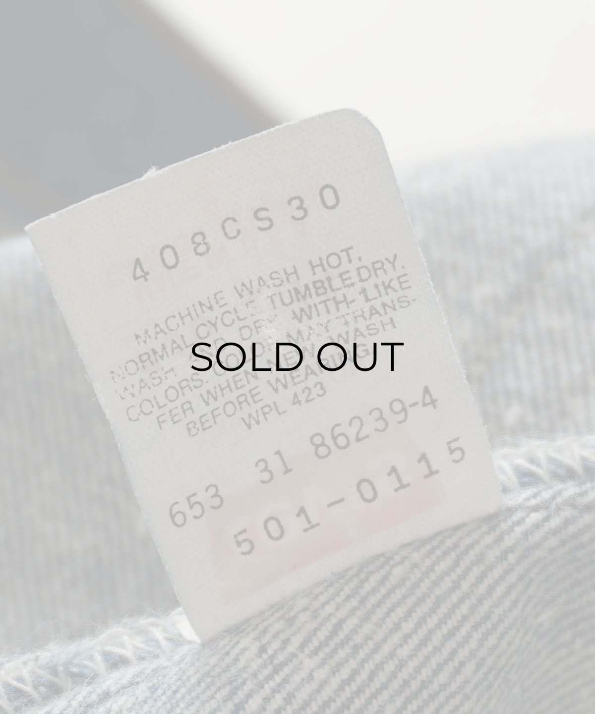 画像10: LEVI'S 501 DENIM PANTS "made in USA" "MINT CONDITION" 【W36 x L33 程度】 (10)