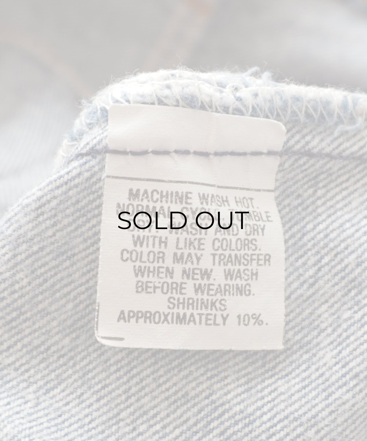 画像11: LEVI'S 501 DENIM PANTS "made in USA" 【W32 x L31 程度】 (11)