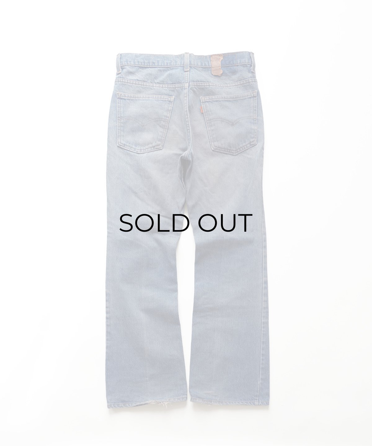 画像2: 80's LEVI'S 517 DENIM BOOTS CUT PANTS "made in USA" 【W32 x L29 程度】 (2)