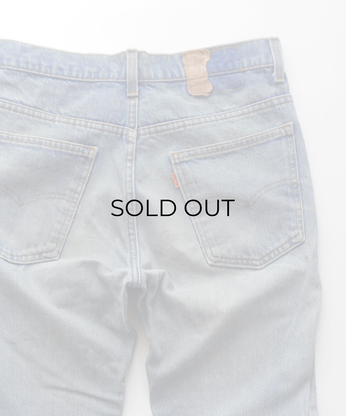 画像6: 80's LEVI'S 517 DENIM BOOTS CUT PANTS "made in USA" 【W32 x L29 程度】 (6)