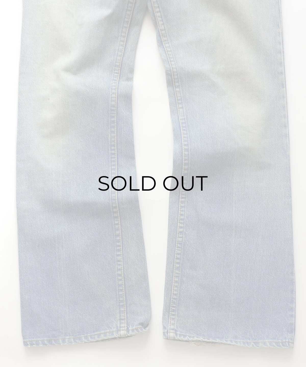 画像5: 80's LEVI'S 517 DENIM BOOTS CUT PANTS "made in USA" 【W32 x L29 程度】 (5)