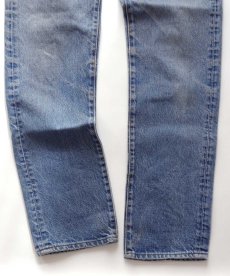 画像5: 80's LEVI'S 505 DENIM PANTS "INSEAM SINGLE" "BLACK BARTACK" "made in USA" 【W30 x L33 程度】 (5)