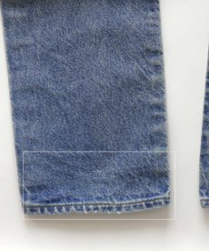 画像15: 80's LEVI'S 505 DENIM PANTS "INSEAM SINGLE" "BLACK BARTACK" "made in USA" 【W30 x L33 程度】 (15)