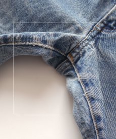 画像14: 80's LEVI'S 505 DENIM PANTS "INSEAM SINGLE" "BLACK BARTACK" "made in USA" 【W30 x L33 程度】 (14)