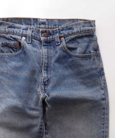 画像3: 80's LEVI'S 505 DENIM PANTS "INSEAM SINGLE" "BLACK BARTACK" "made in USA" 【W30 x L33 程度】 (3)