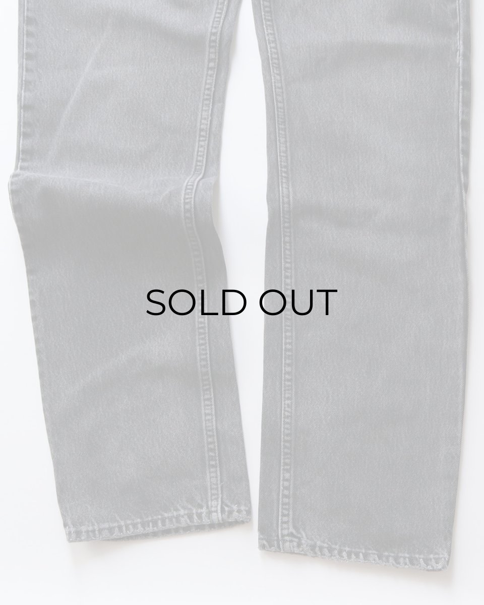 画像4: LEVI'S 501 BLACK DENIM PANTS "made in USA" 【W31 x L33 程度】 (4)