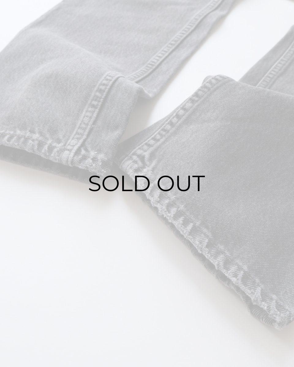 画像8: LEVI'S 501 BLACK DENIM PANTS "made in USA" 【W31 x L33 程度】 (8)