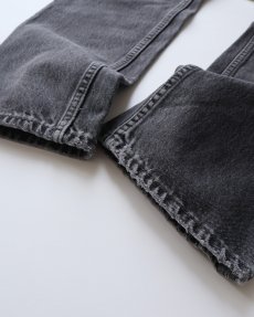 画像8: LEVI'S 501 BLACK DENIM PANTS "made in USA" 【W31 x L33 程度】 (8)