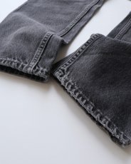 画像8: LEVI'S 501 BLACK DENIM PANTS "made in USA" 【W31 x L33 程度】 (8)