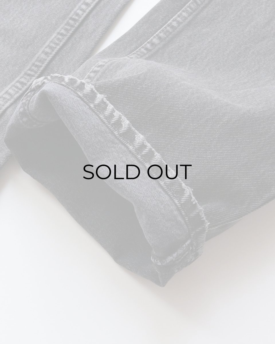 画像7: LEVI'S 501 BLACK DENIM PANTS "made in USA" 【W31 x L33 程度】 (7)