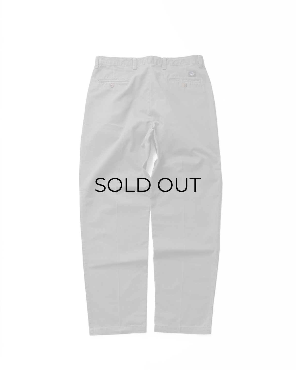 画像2: 〜00's DOCKERS COTTON TWILL TUCK PANTS【W36 x L33 程度】 (2)