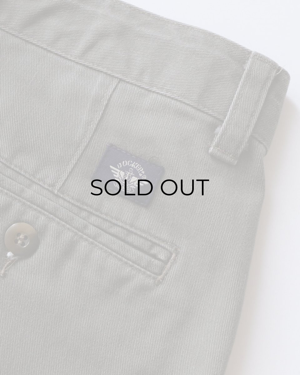 画像6: 〜00's DOCKERS COTTON TWILL TUCK PANTS【W36 x L33 程度】 (6)
