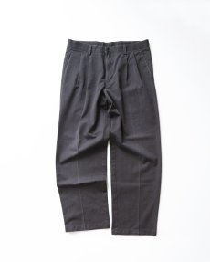 画像1: DOCKERS COTTON POLYESTER TWILL TUCK PANTS【W35 x L31 程度】 (1)