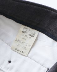画像6: DOCKERS COTTON POLYESTER TWILL TUCK PANTS【W35 x L31 程度】 (6)