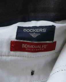 画像7: DOCKERS COTTON POLYESTER TWILL TUCK PANTS【W35 x L31 程度】 (7)