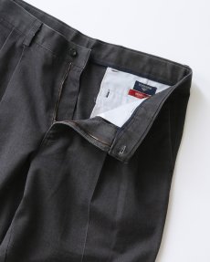 画像3: DOCKERS COTTON POLYESTER TWILL TUCK PANTS【W35 x L31 程度】 (3)